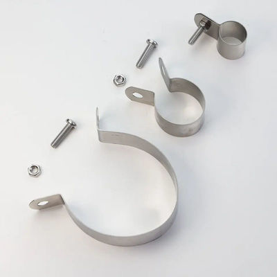 jakość  Customized Galvanized Pipe Clamp Hardware Tools Corrosion Resistance fabryka