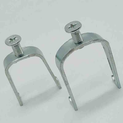 Aluminiowe sztywne zaciski kablowe ze stopu aluminium Wygodny montaż